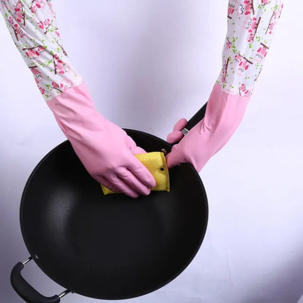 Extra Long Washing / Cleaning Waterproof Rubber Gloves