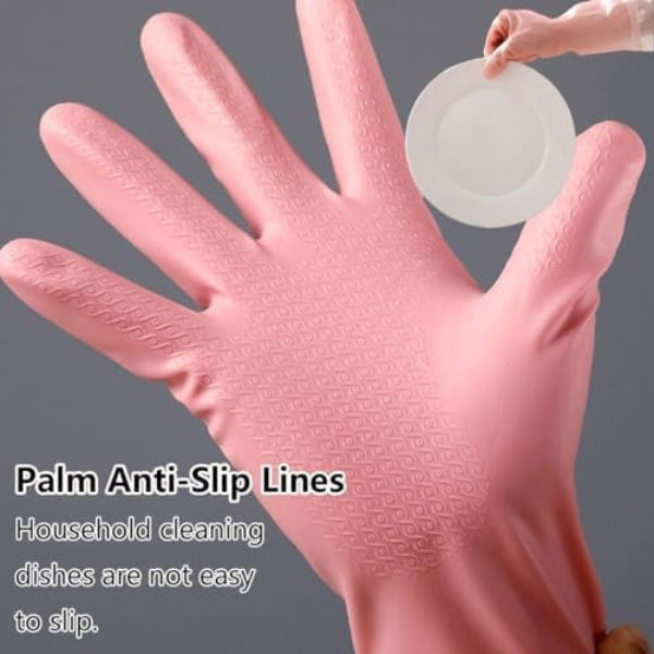 Extra Long Washing / Cleaning Waterproof Rubber Gloves