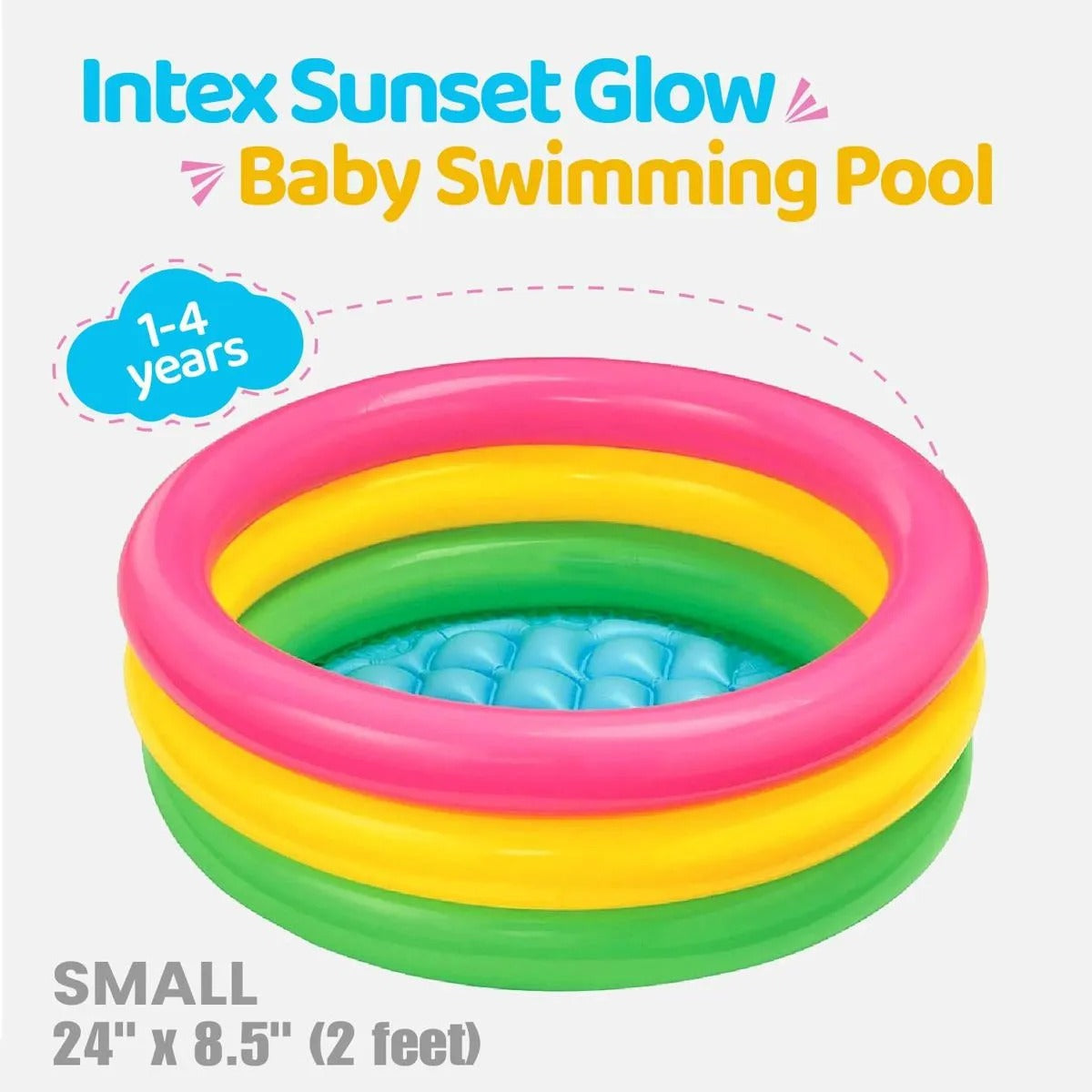 Inflatable Baby Bath Tub - 2 Feet