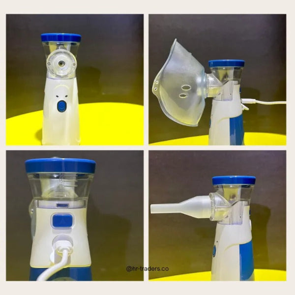 Mesh Portable Nebulizer/Inhaler With Mask For Kids & adults for Asthma & Cold Relief