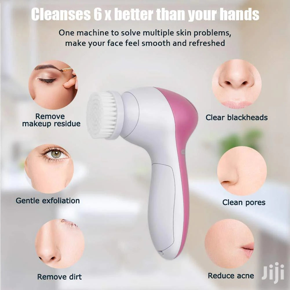 5 in 1 Facial Electric Cleanser & Massager