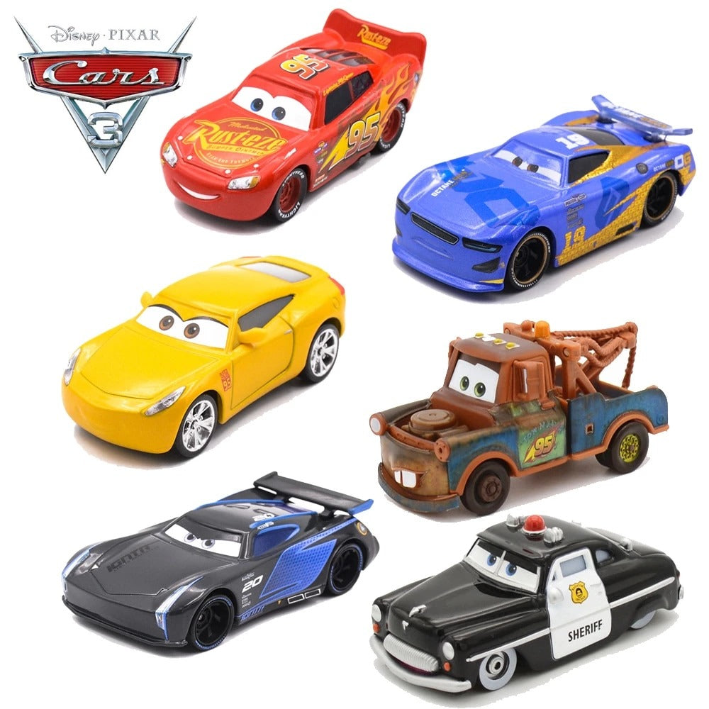 Metal Cars Pack of 5 Vehicles for Kids