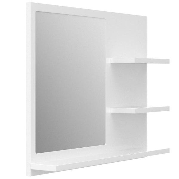 Wall Mount Dressing Mirror with Shelf