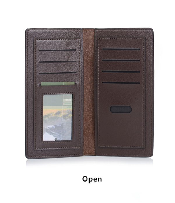 Men Leather Wallets Business| Card Holder |Purse