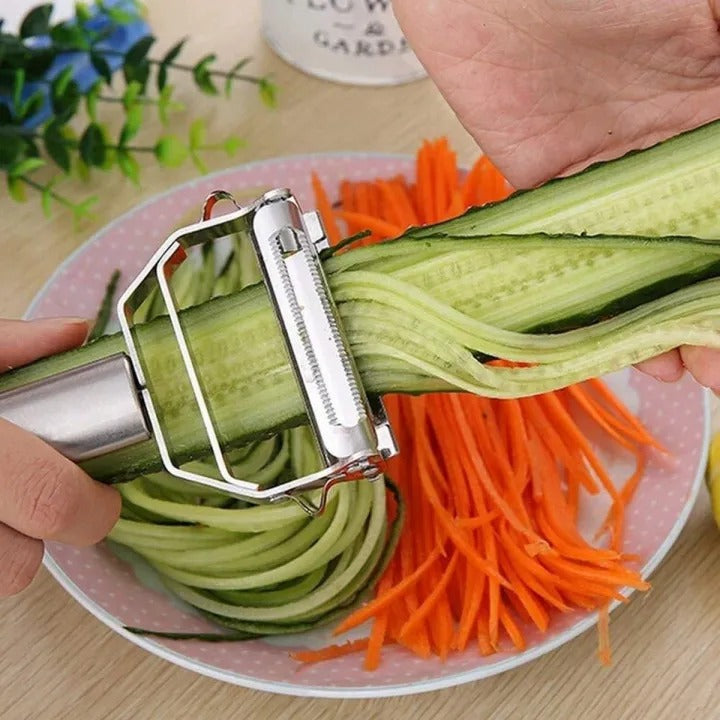 Julienne Peeler 2 in 1 Grater Cutter Slicer