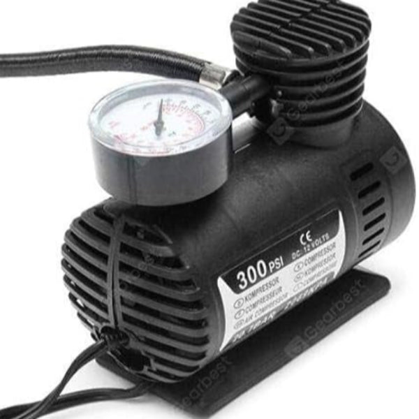 Mini 12 V 300 PSI Car Air Pump / Portable Electric Tyre Compressor
