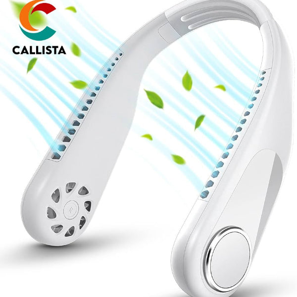 Portable Neck Fan, Hands Free Bladeless Fan: 360°