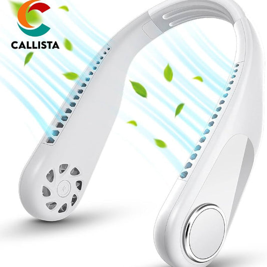 Portable Neck Fan, Hands Free Bladeless Fan: 360°