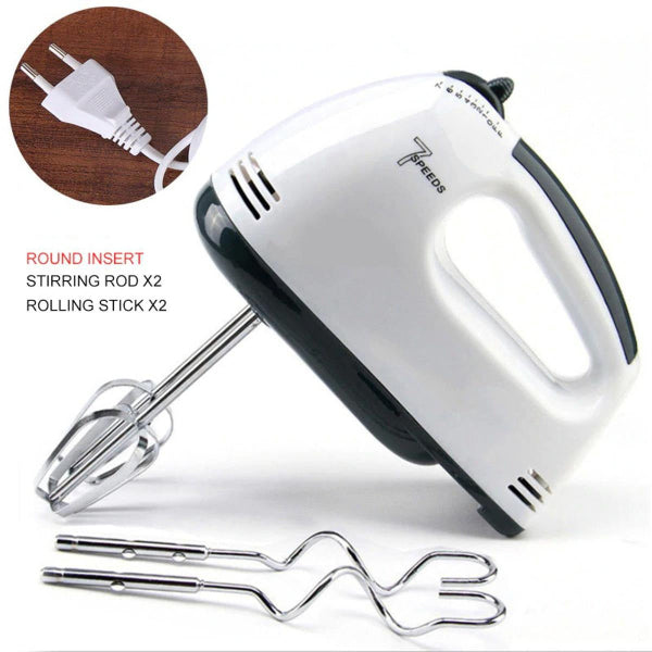 Electric Hand Mixer with 7-Speed Levels