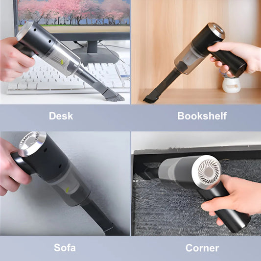 3 in 1 Portable Vacuum Cleaner Duster Blower Air Pump Wireless