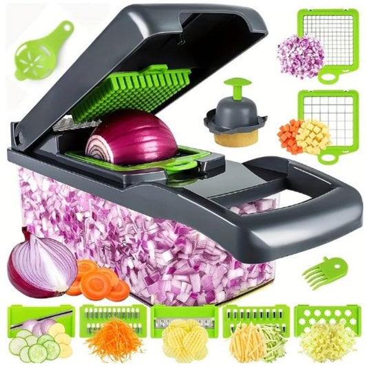 Multifunctional Vegetable Chopper Slicer Shredder