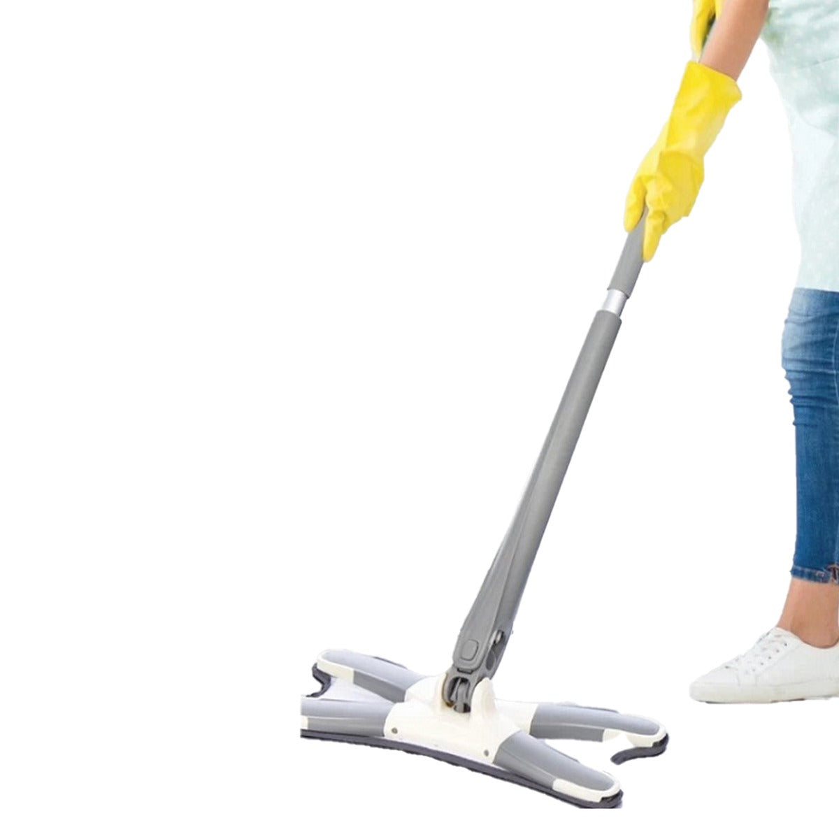 Eco-Friendly X-Type Design Self Wash And Dry Squeeze Flat Mop