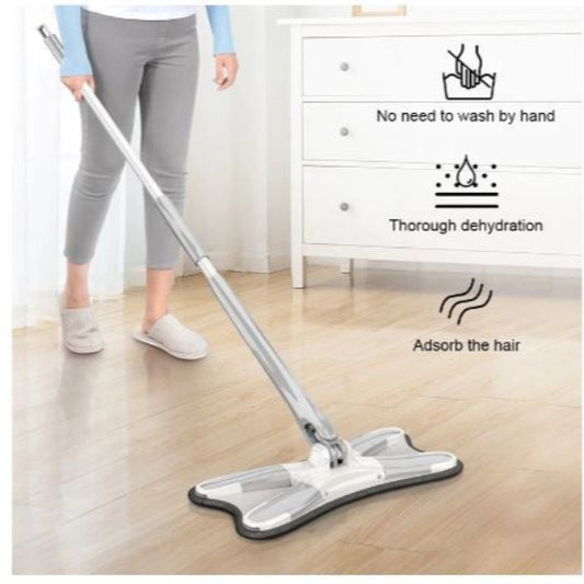 Eco-Friendly X-Type Design Self Wash And Dry Squeeze Flat Mop