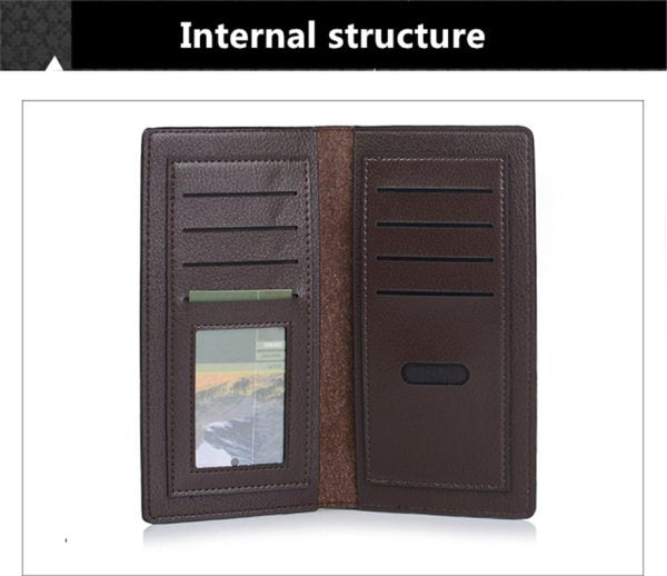 Men Leather Wallets Business| Card Holder |Purse