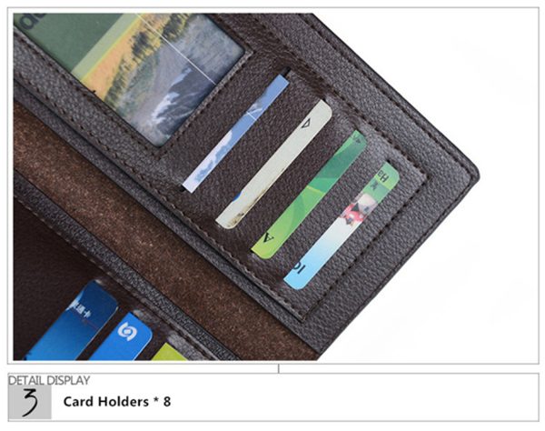 Men Leather Wallets Business| Card Holder |Purse