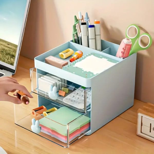 Desk/stationary/Jewelry Organizer-Rabbit Handle/Random colors