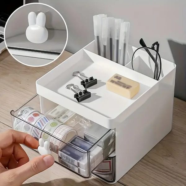 Desk/stationary/Jewelry Organizer-Rabbit Handle/Random colors