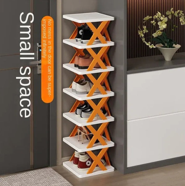 5-Layer Multi-Functional X Rack – Space-Saving Organizer Shelf for Home