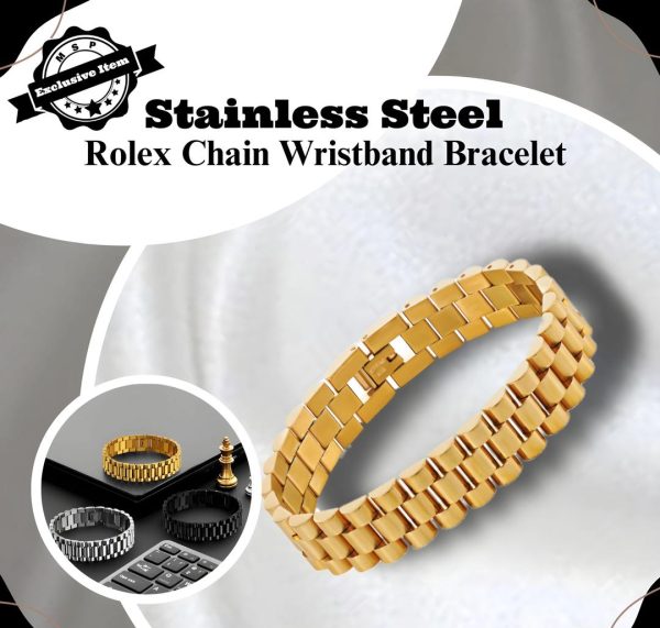 Stainless Steel Hand Chain Bracelet for boys/men